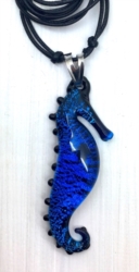 Ciondolo cavalluccio marino Blu Mare []