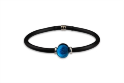 Bracciale sasso blusilver caucciù []