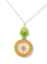 Collana lunga Pigna con Ruota []