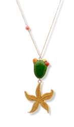 Collana lunga Cactus con Stella Marina []